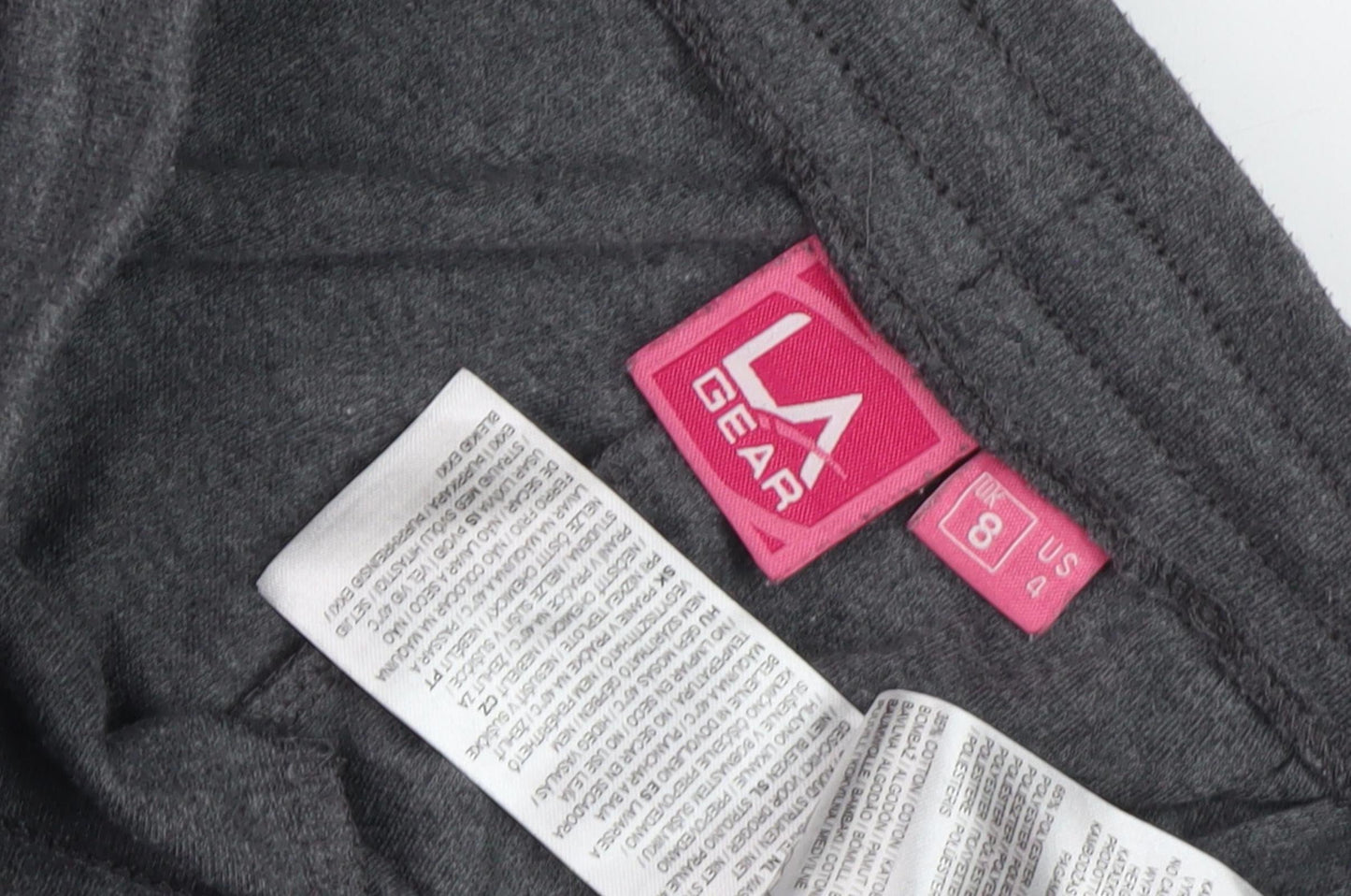 LA Gear Women's Grey Jogger Trousers Size 8