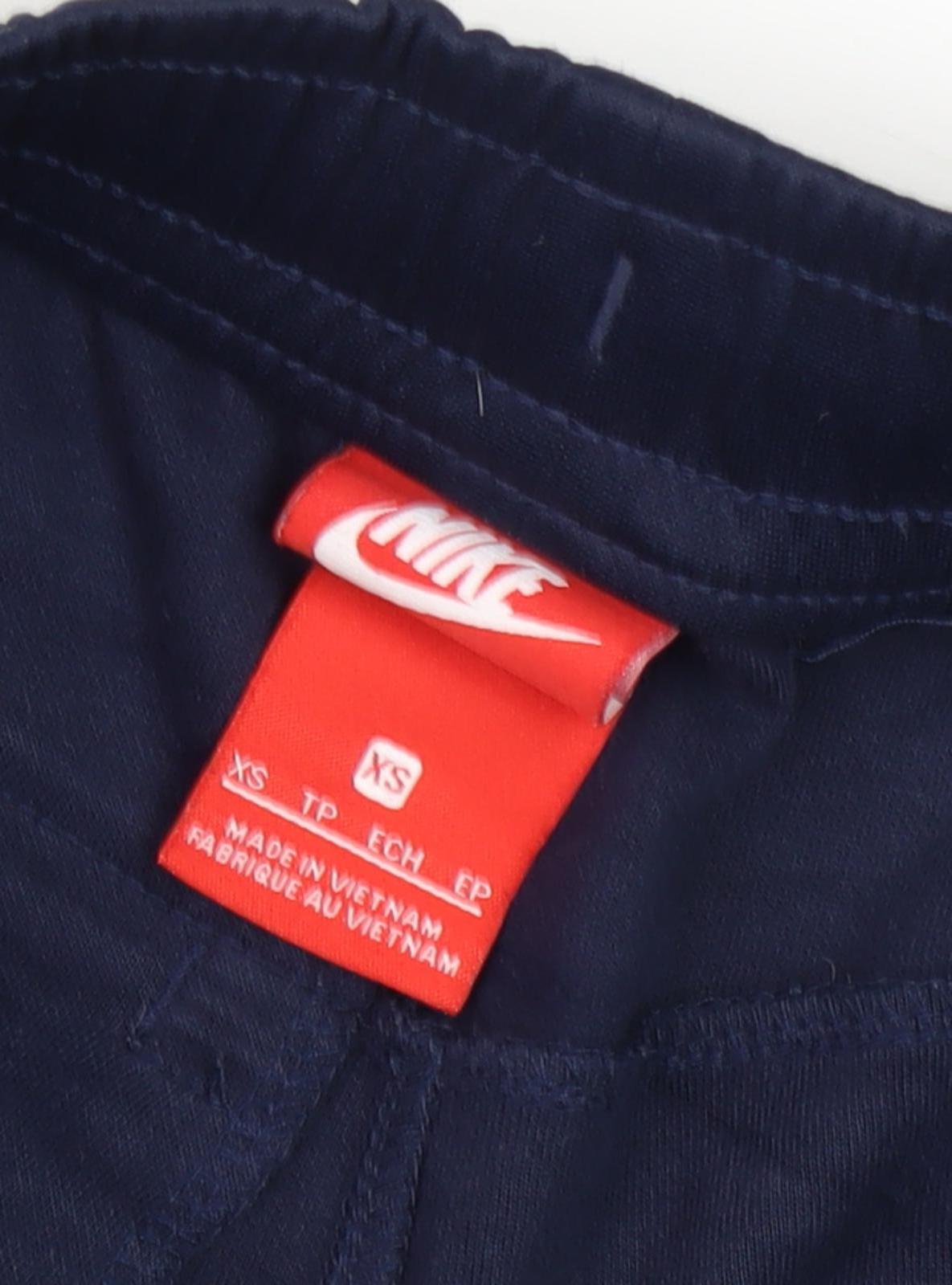 Nike Boys Blue Jogger Trousers XS with Quick Dry Feature