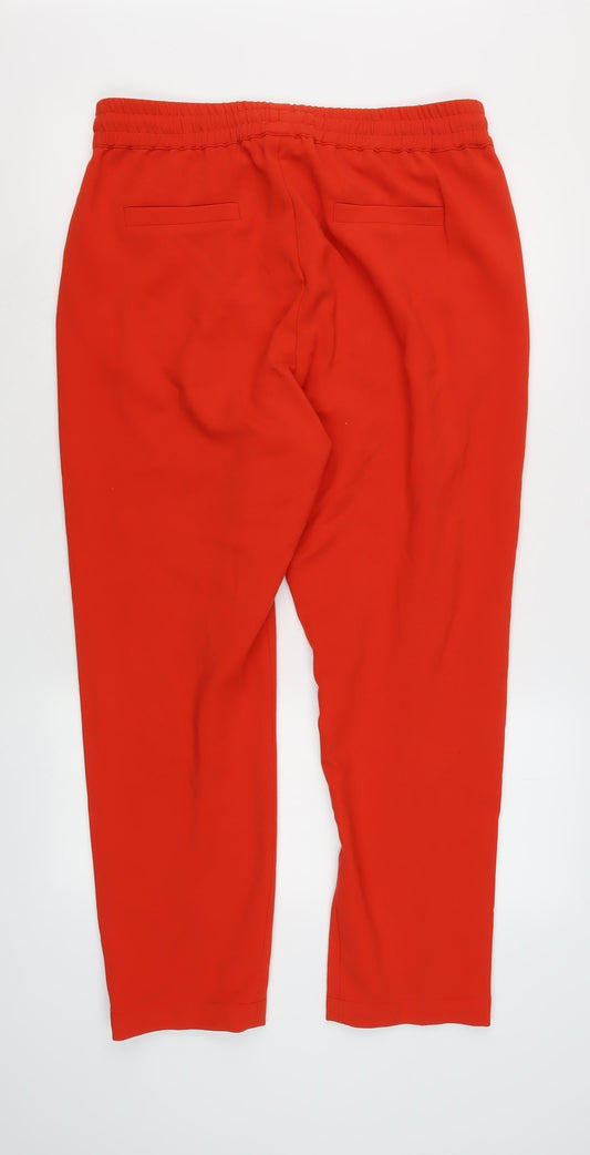 Great Plains Women's Red Jogger Trousers M