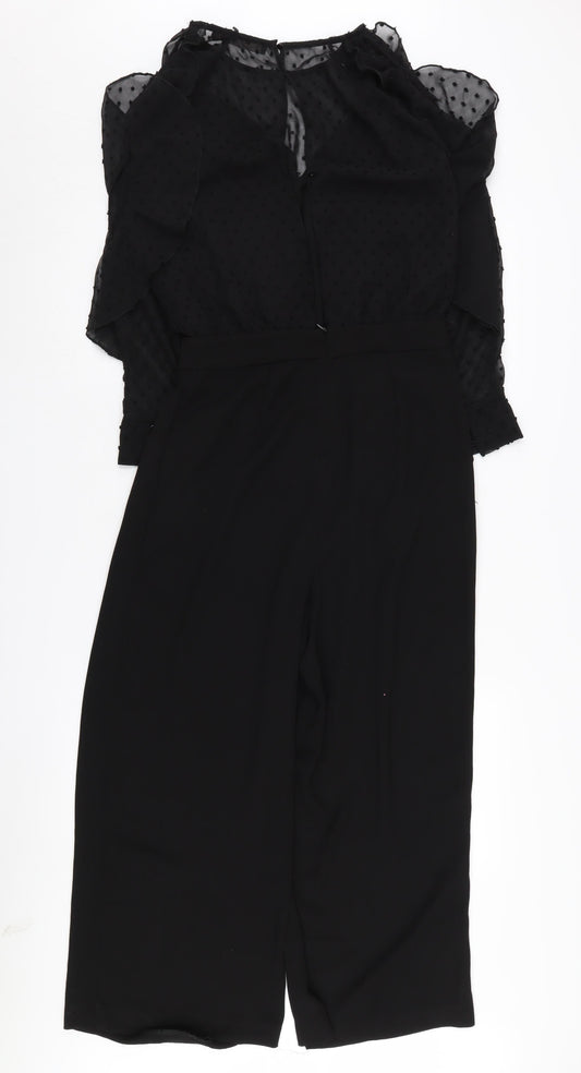 Zara Women's Black XS Jumpsuit - Casual & Stylish