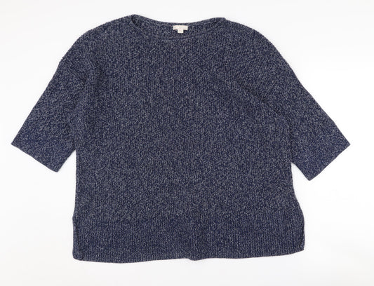 Womens UK Size M/L Gap Blue Pullover Jumper