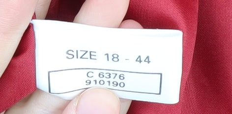 Classic Woman Red Blazer, Women, Size 18, Notch Lapel