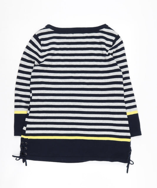 Womens UK Size S Kenar Multicoloured Pullover Jumper
