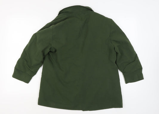 Dorothy Perkins Green Blazer for Women, UK 18, Regular Fit