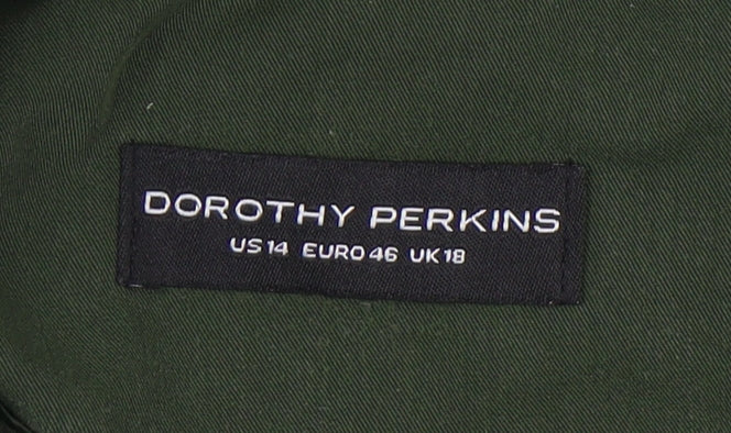 Dorothy Perkins Green Blazer for Women, UK 18, Regular Fit