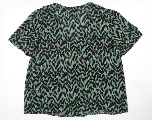 Womens UK Size 16 VERO MODA Multicoloured Blouse