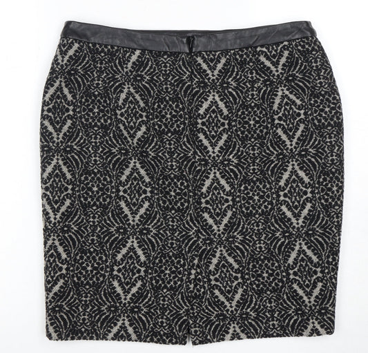 Marks and Spencer Women's Black Knee Length Pencil Skirt