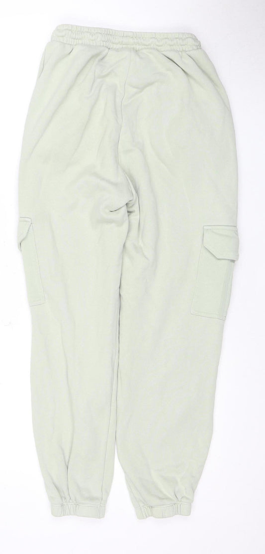 Adidas Women's Green Jogger Trousers Size 8