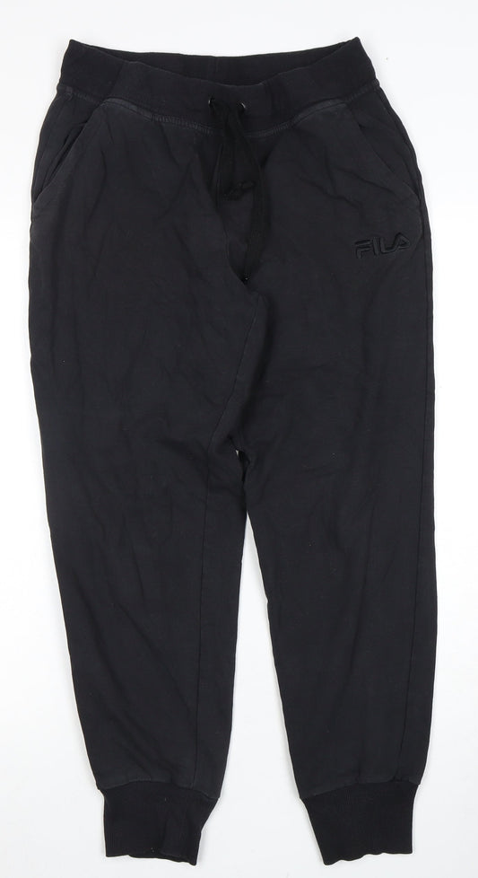 Fila Women's Black Jogger Trousers Size 16