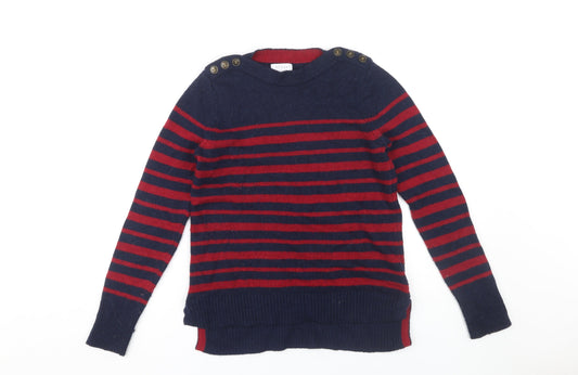 Womens UK Size M Kenar Multicoloured Crew Neck Jumper