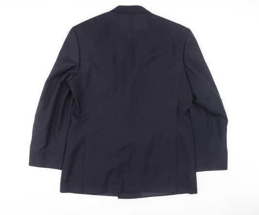 Mens UK Size 44 Bäumler Regular Blue Suit Jacket