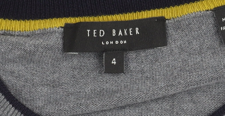 Ted Baker Men's Grey Pullover Sweater L