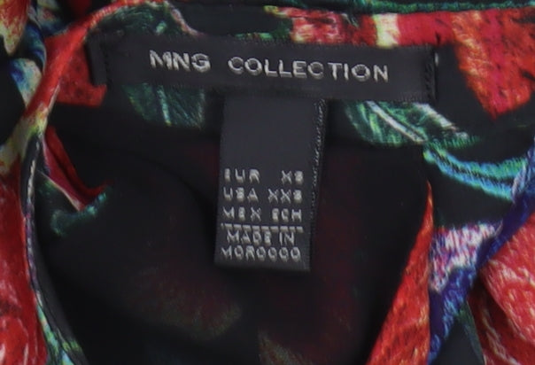 MNG Collection Women's Multicoloured XS Halter Dress