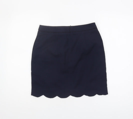 Oasis Women's Blue Pencil Skirt, Size 10