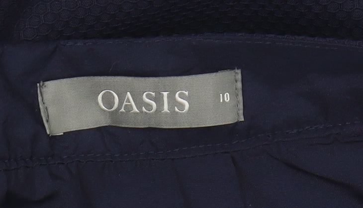 Oasis Women's Blue Pencil Skirt, Size 10