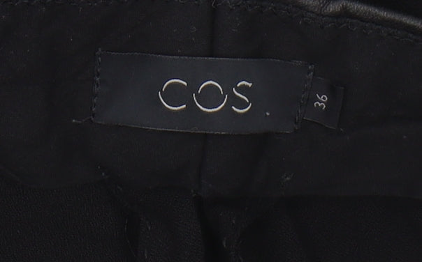 COS Black Women's Viscose Trousers Size 8 Elegant Style