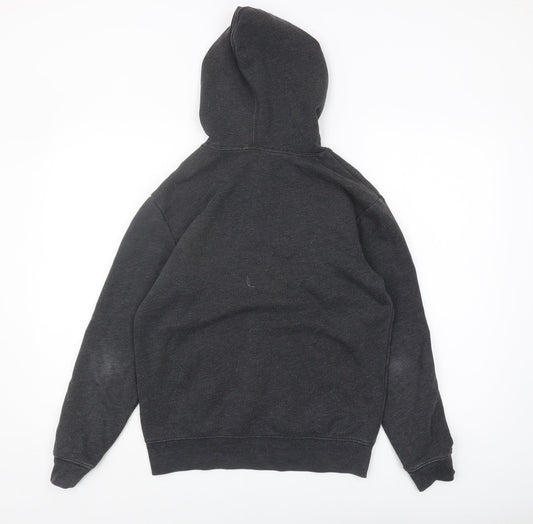 GAP Unisex Grey Hoodie XS - Casual Logo Fleece Pullover