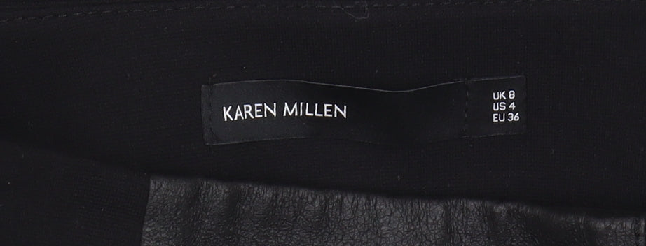 Karen Millen Women's Black Pencil Skirt, Size 8