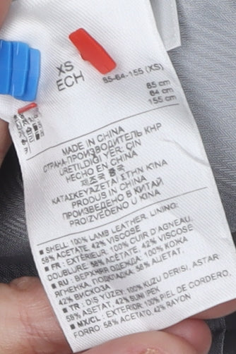 Banana Republic Women's Beige Leather Jacket XS