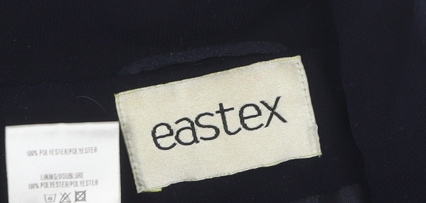 Eastex Women's Black Blazer Size 12 Work Jacket