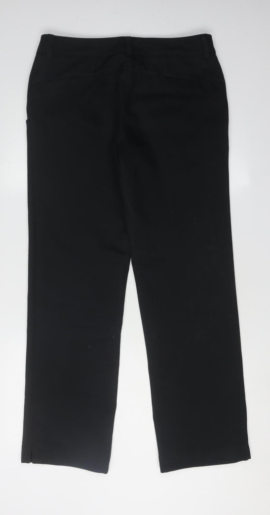 Adidas Women's Black Trousers Size 10 Activewear