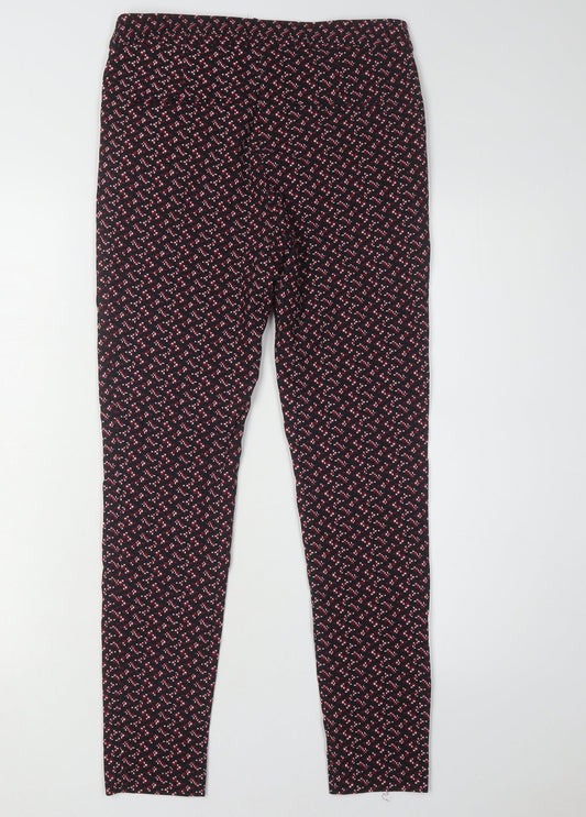 New Look Women's Multicoloured Skinny Trousers Size 8