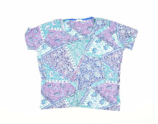 Womens UK Size L ISLE Multicoloured T-Shirt