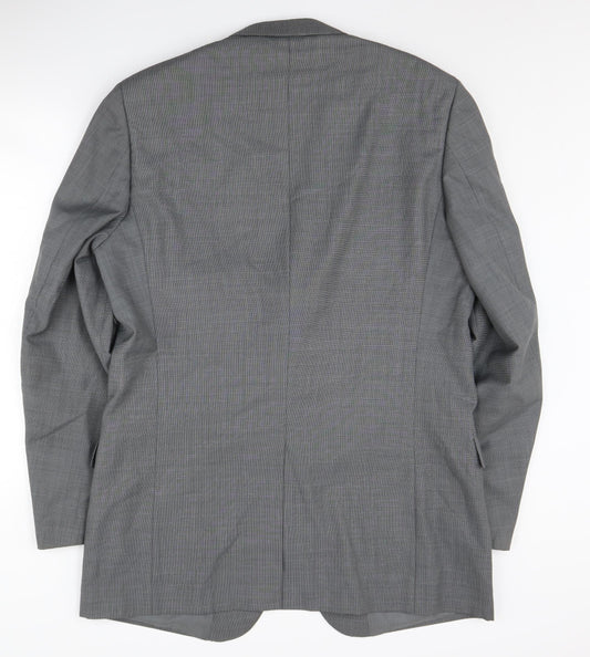 Mens UK Size 44 Marks and Spencer Regular Grey Suit Jacket