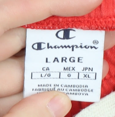 Champion Women's Red Jogger Trousers L