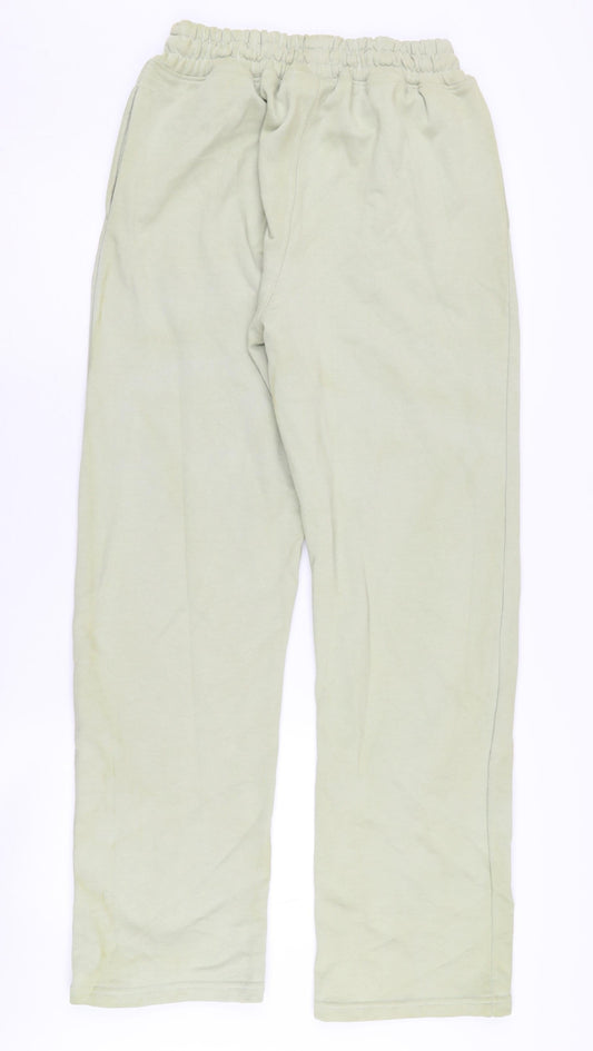 PrettyLittleThing Women's Green Sweatpants Size S