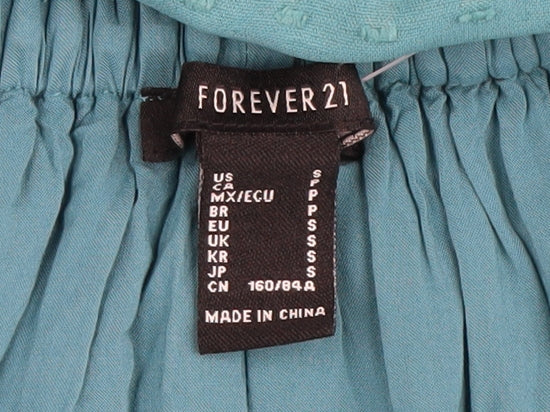 Forever 21 Women's Blue Maxi Dress, Size 6, Casual