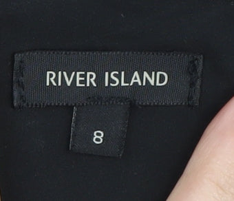 Womens UK Size 8 River Island A-Line Skirt