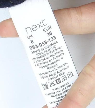 Next Women's Multicoloured Geometric Dress Size 8