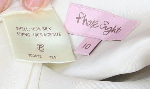 French Connection Women's Floral Silk Dress Size 10