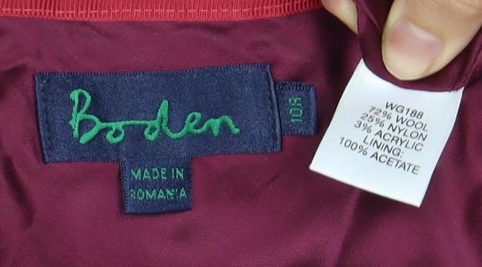 Boden Women’s Pink A-Line Wool Skirt Size 10