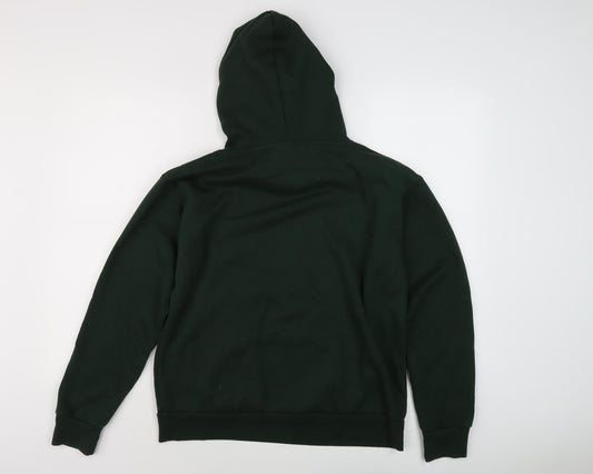 Womens UK Size S Disney Green Pullover Hoodie