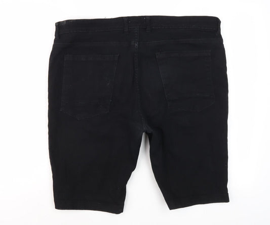Burton Menswear London Black Denim Men's Shorts Size 40
