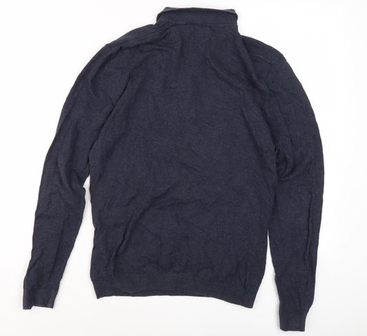 Farah Black Men's M Long Sleeve Polo Shirt