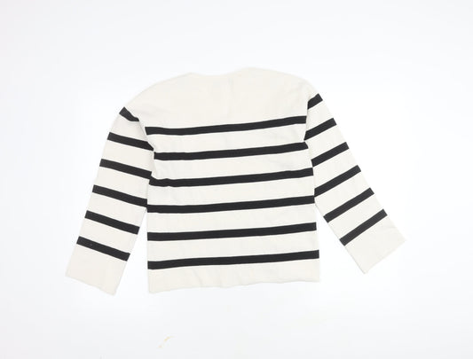 Womens UK Size S Marks and Spencer Black Pullover Jumper