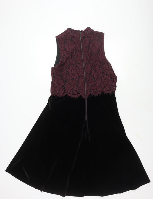 Next Women's Black Lace Dress - UK Size 12