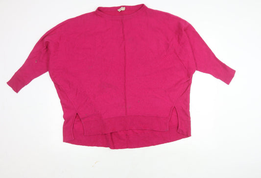 Womens UK Size M Phase Eight Pink Pullover Jumper