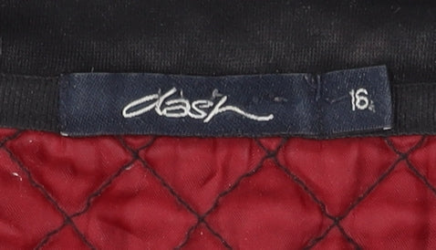 Womens UK Size 16 DASH Black