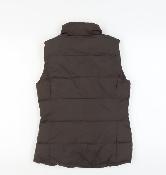 Crew Clothing Women's Brown Puffer Waistcoat Size 6