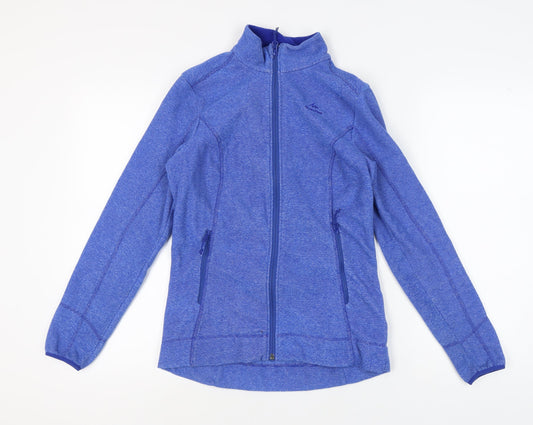 Additional front view of Decathlon Women's Blue Basic Jacket S, Full Zip