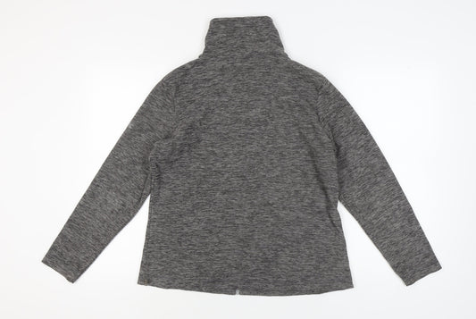 Regatta Women's Grey Full Zip Sweatshirt Size 16