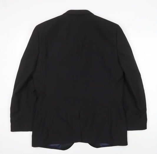 Mens UK Size 42 NEXT Regular Black Suit Tuxedo