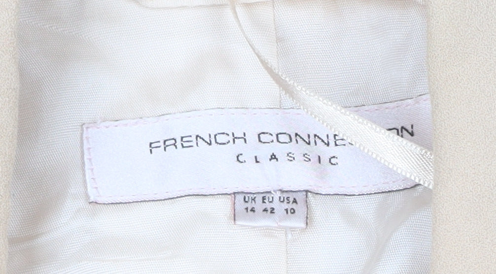French Connection Women's Beige Blazer Size 14