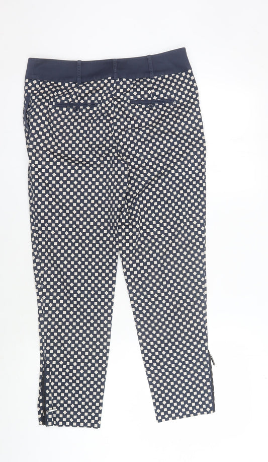 Womens UK Size 10 Jasper Conran Blue Trousers