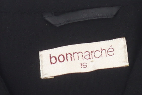 Bonmarché Women's Black Blazer Size 16