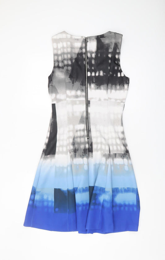 Calvin Klein Women's Multicoloured Fit & Flare Dress